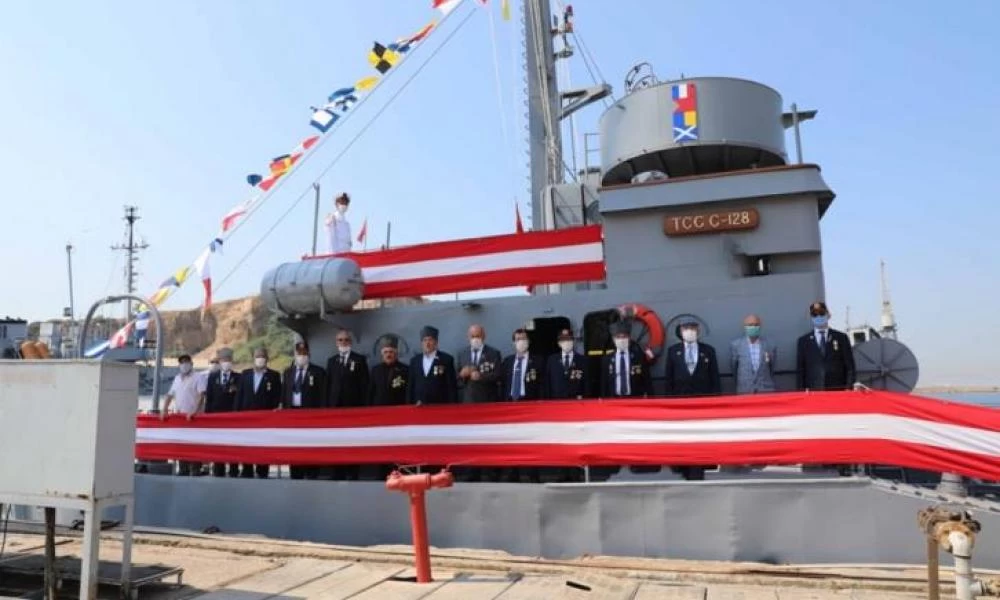 Με πανηγυρικούς «διθυράμβους» εγκαινιάστηκε το τουρκικό πολεμικό πλοίο στα κατεχόμενα